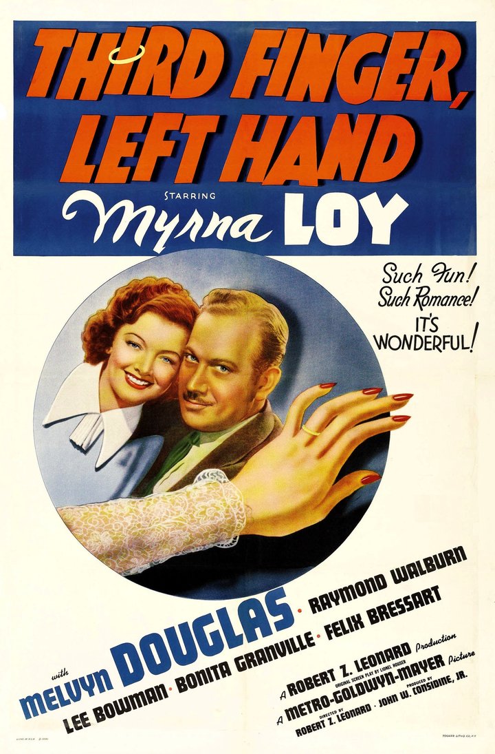 Third Finger, Left Hand (1940) Poster