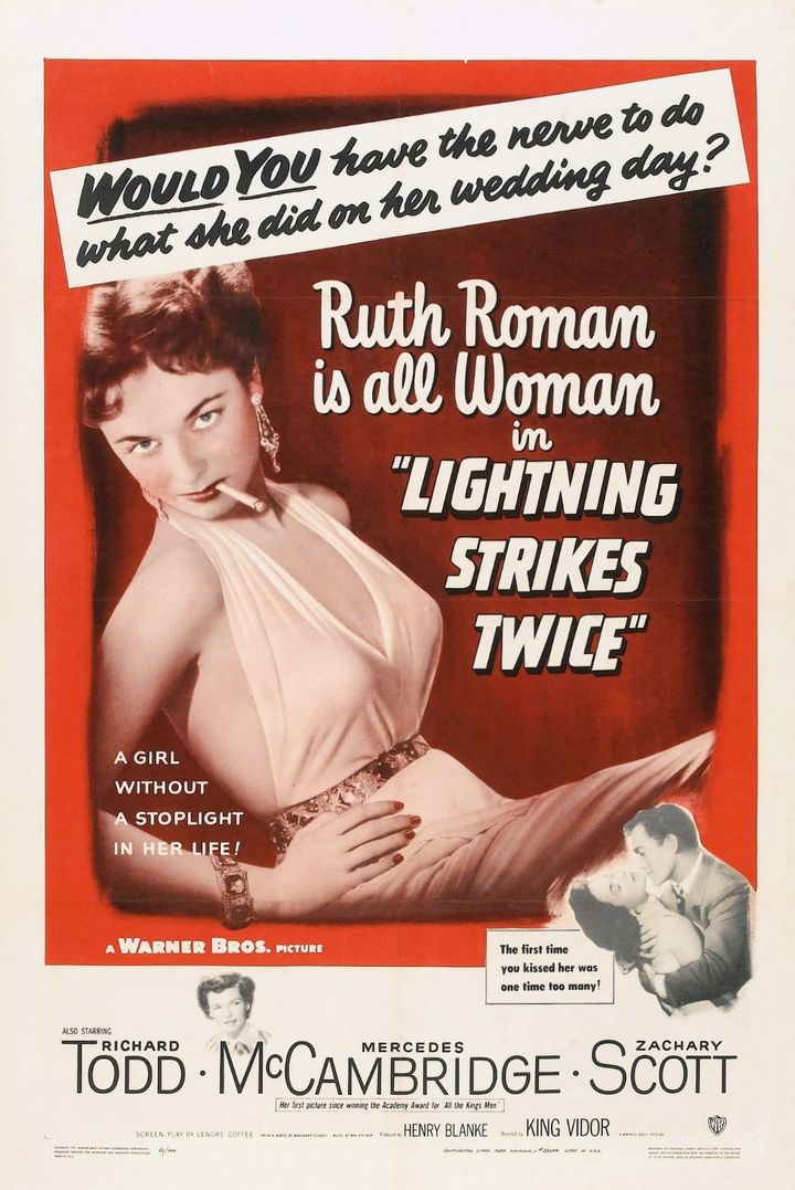 Lightning Strikes Twice (1951) Poster