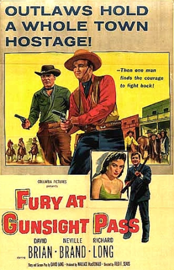 Fury At Gunsight Pass (1956) Poster