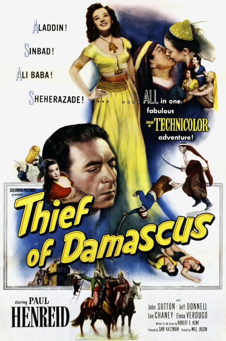 Thief Of Damascus (1952) Poster