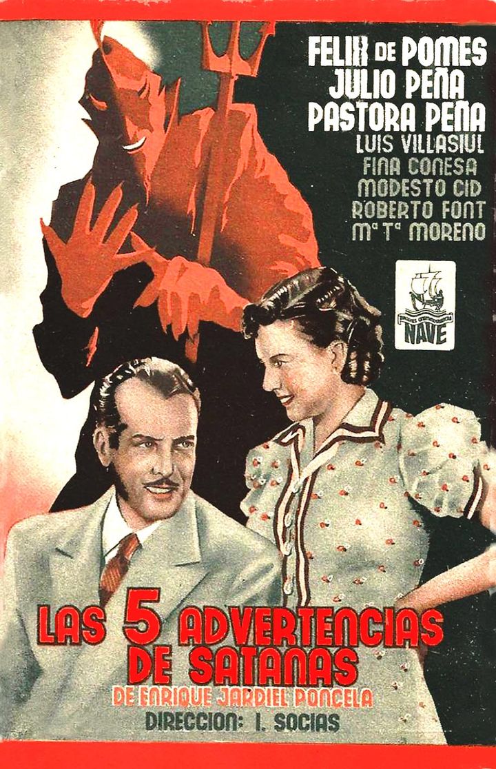 Las Cinco Advertencias De Satanás (1938) Poster