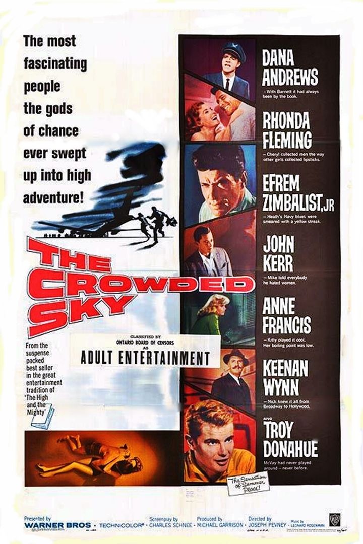 The Crowded Sky (1960) Poster