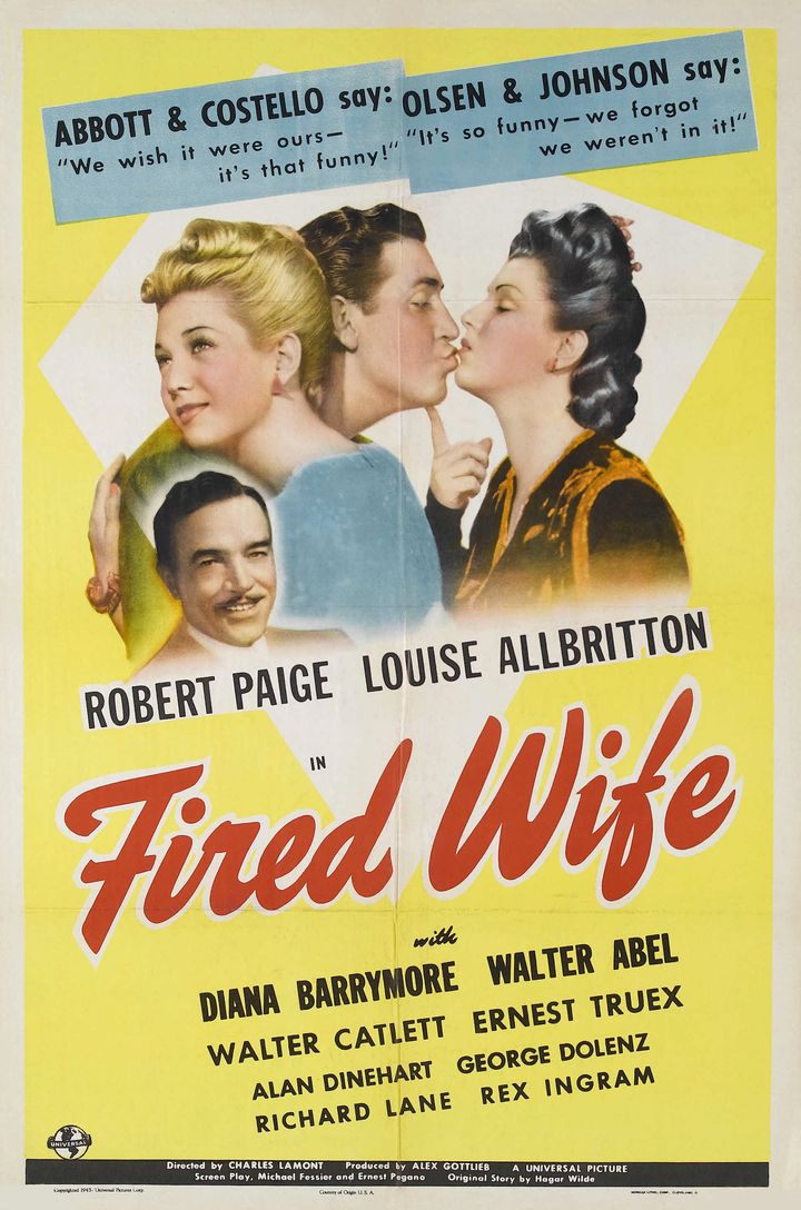 Fired Wife (1943) Poster