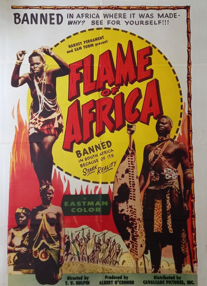 Flame Of Africa (1954) Poster