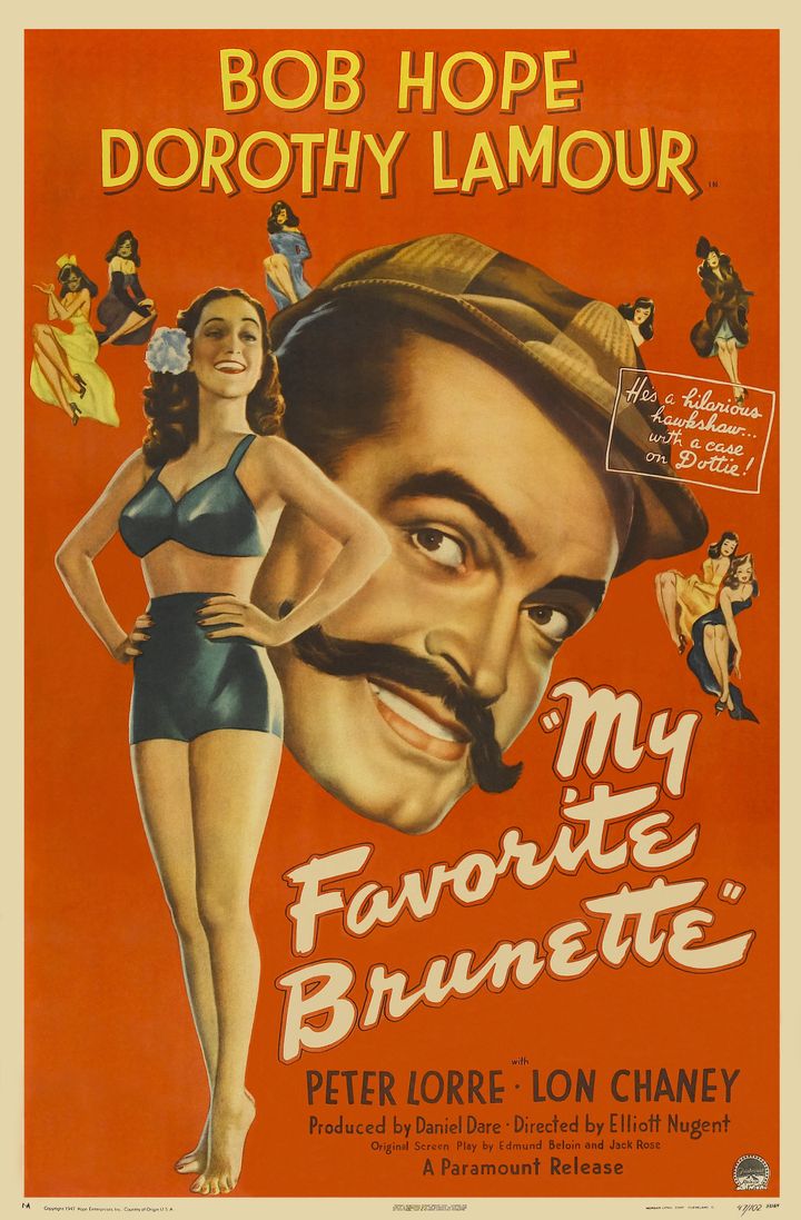 My Favorite Brunette (1947) Poster