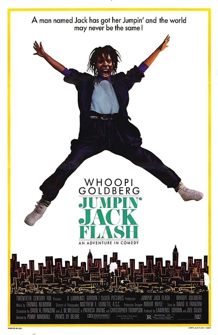 Jumpin' Jack Flash (1986) Poster