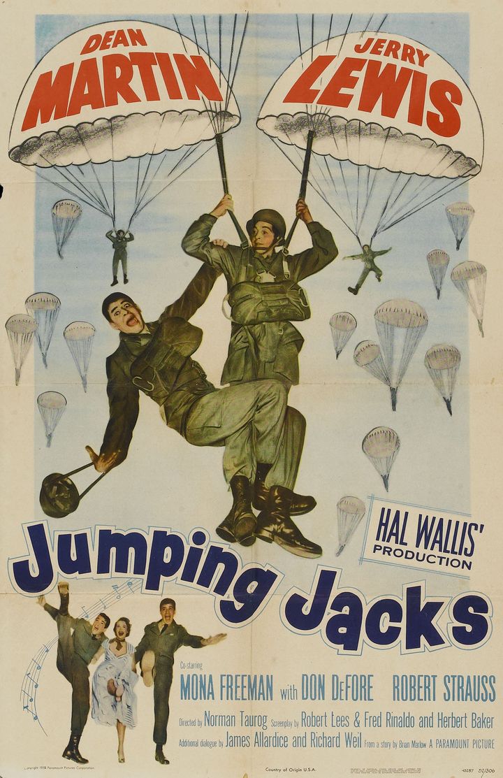 Jumping Jacks (1952) Poster