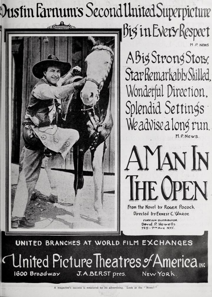 A Man In The Open (1919) Poster