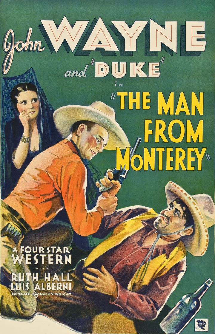 The Man From Monterey (1933) Poster