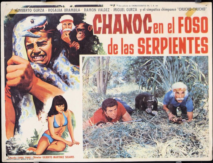 Chanoc En El Foso De Las Serpientes (1975) Poster