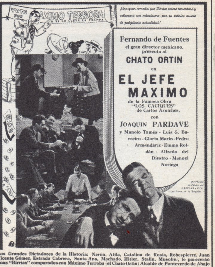 El Jefe Máximo (1940) Poster