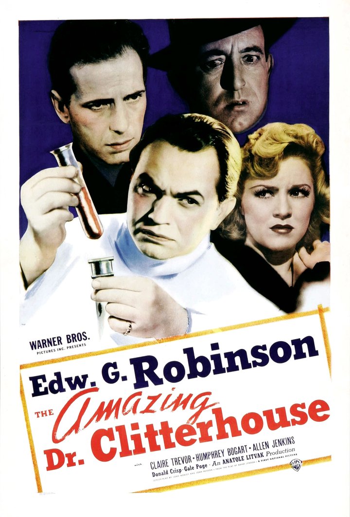 The Amazing Dr. Clitterhouse (1938) Poster