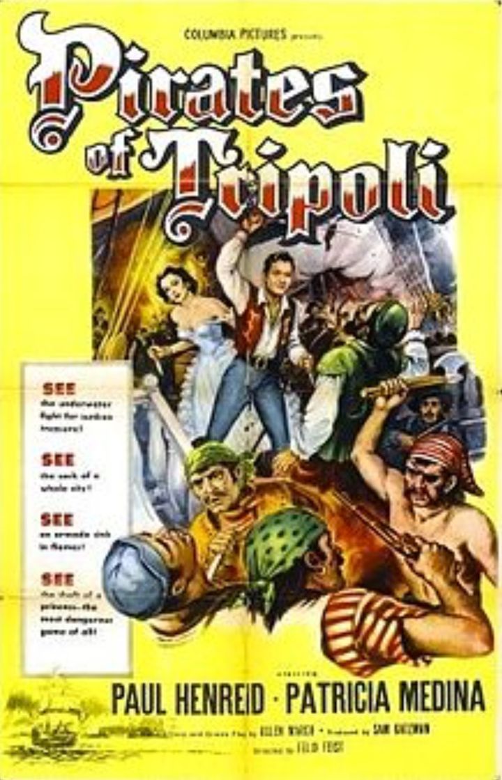 Pirates Of Tripoli (1955) Poster