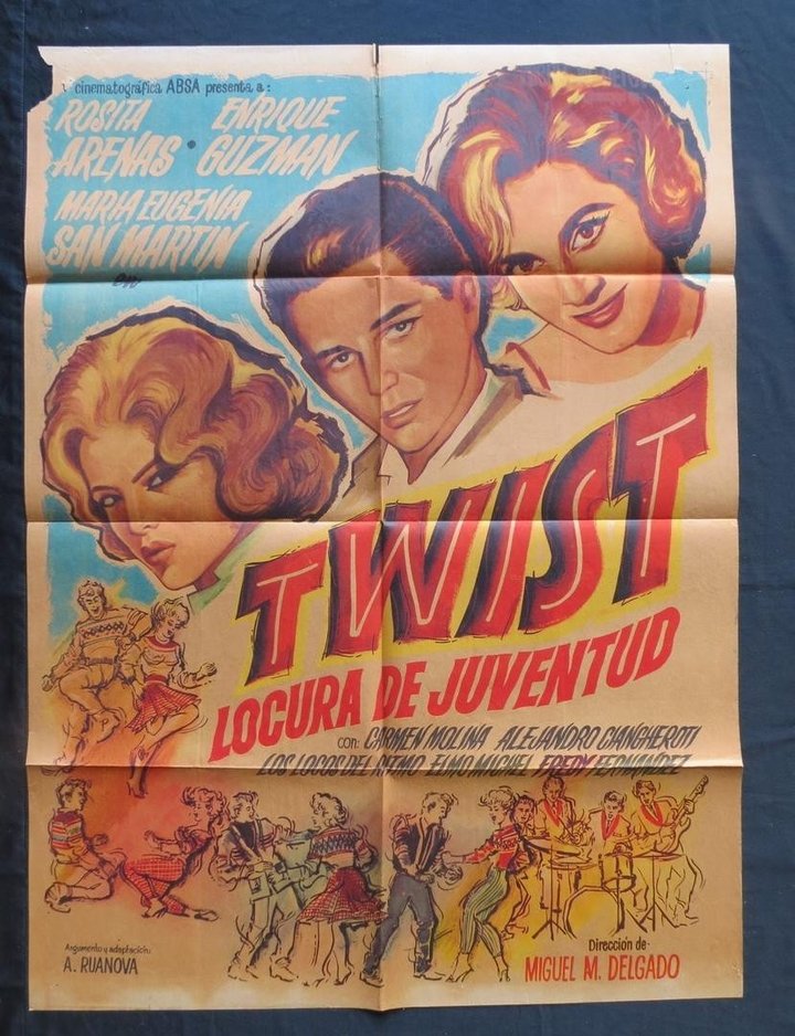 Twist Locura De La Juventud (1962) Poster