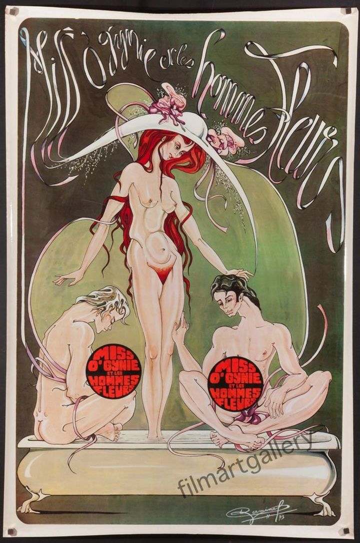 Miss O'gynie Et Les Hommes Fleurs (1974) Poster