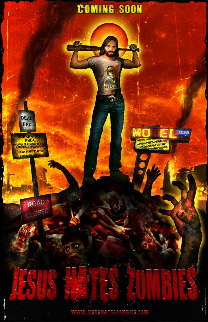 Jesus Hates Zombies Poster