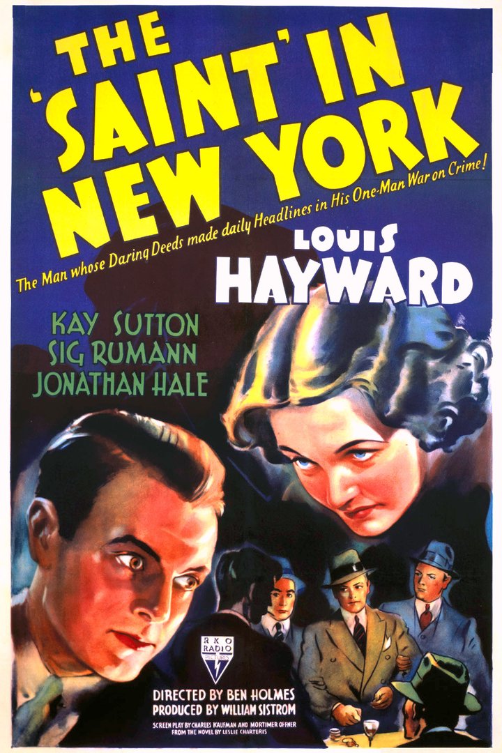 The Saint In New York (1938) Poster