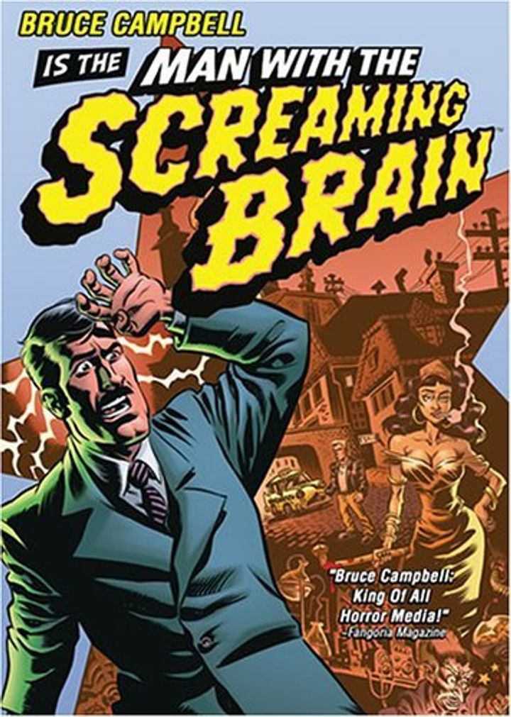 Man With The Screaming Brain (2005) Poster