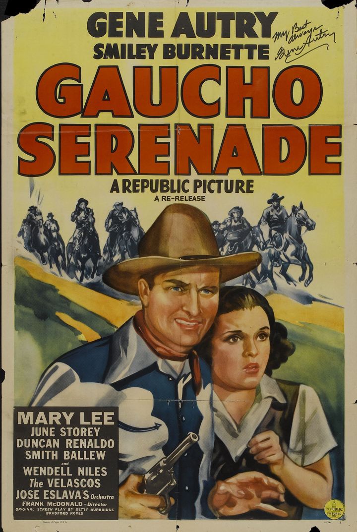 Gaucho Serenade (1940) Poster