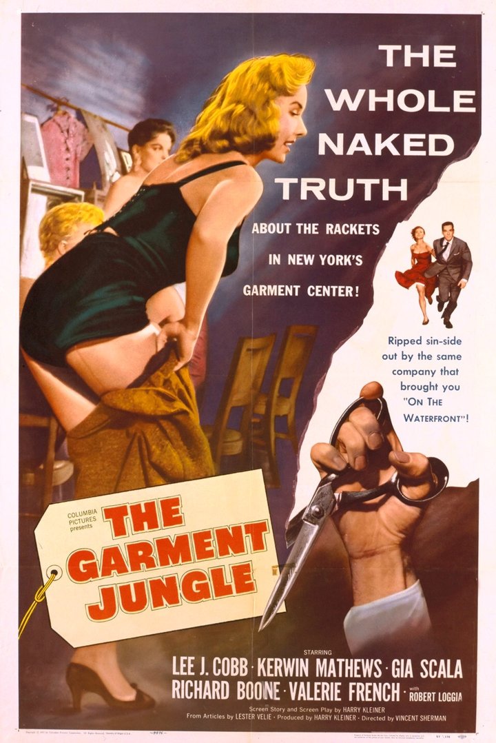 The Garment Jungle (1957) Poster