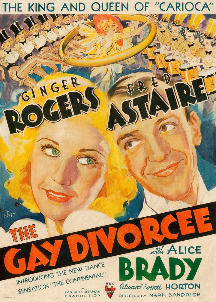 The Gay Divorcee (1934) Poster