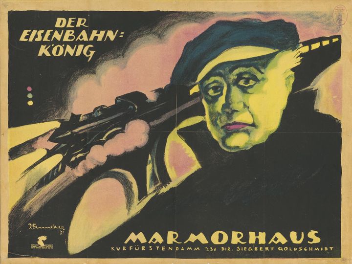 Der Eisenbahnkönig, 2. Teil - Lauernder Tod (1921) Poster