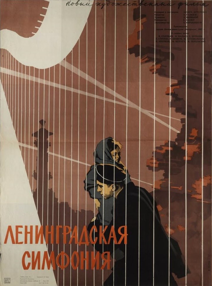 Leningradskaya Simfoniya (1957) Poster