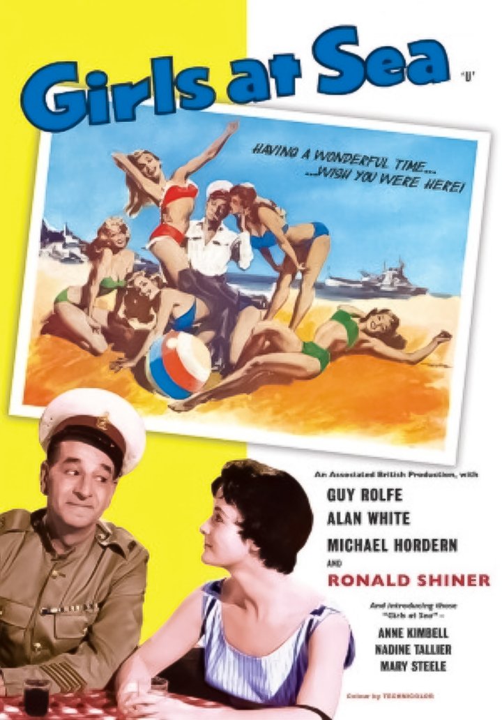 Girls At Sea (1958) Poster