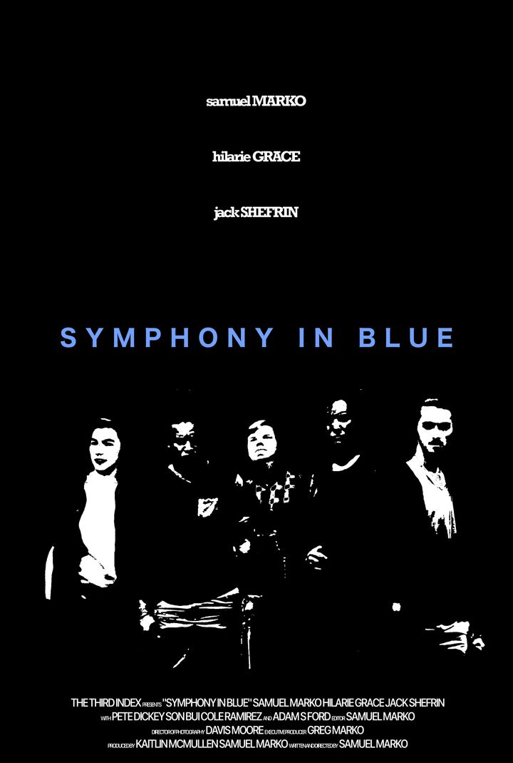 Symphony In Blue (2017) Poster