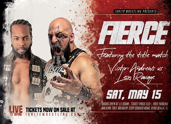 Ignite Wrestling Presents Fierce: Victor Andrews Vs Leon Ravage (2021) Poster