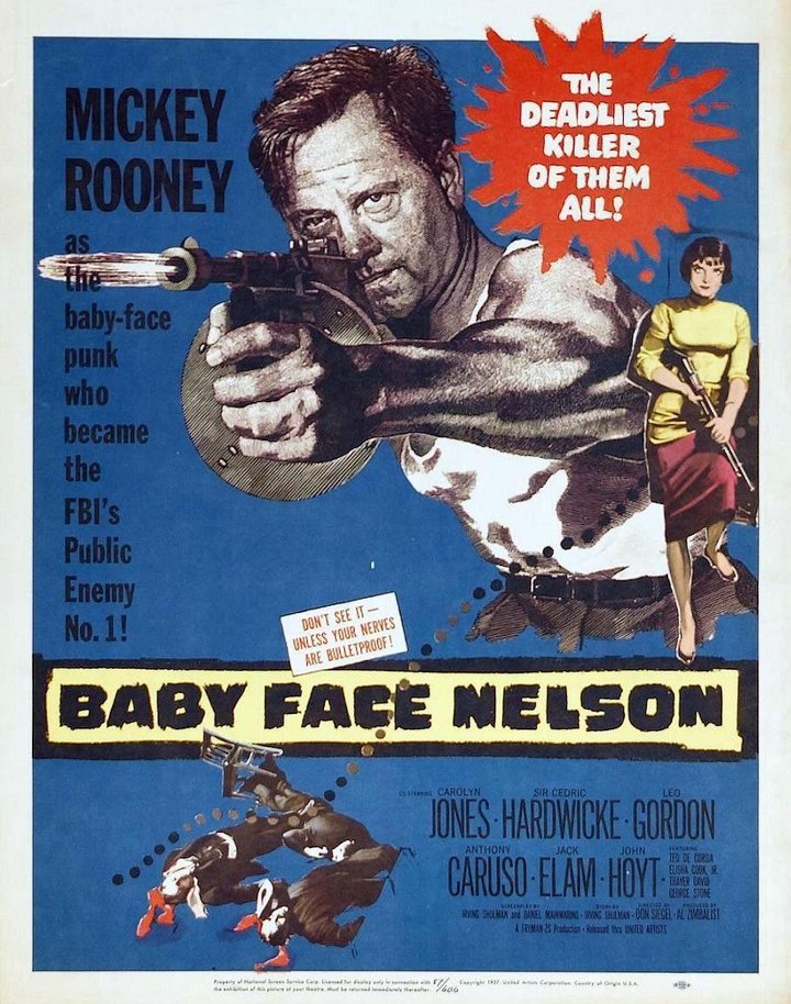 Baby Face Nelson (1957) Poster