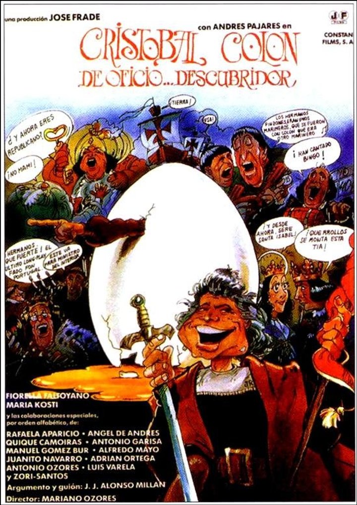 Cristóbal Colón, De Oficio... Descubridor (1982) Poster