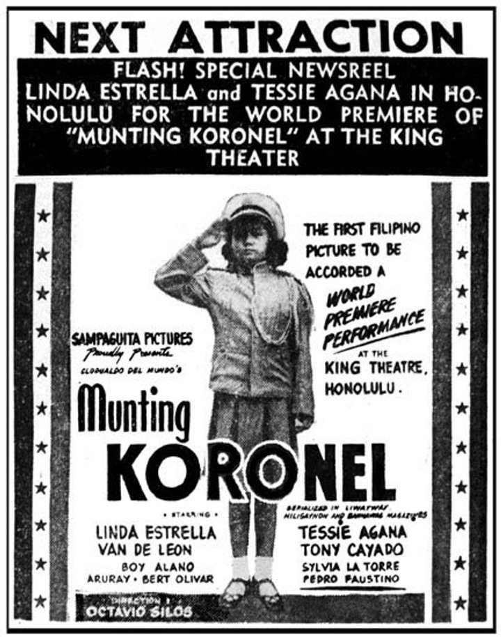 Munting Koronel (1953) Poster