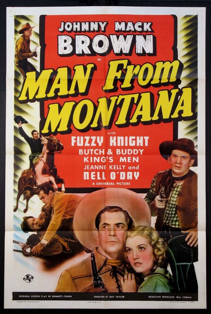 Man From Montana (1941) Poster