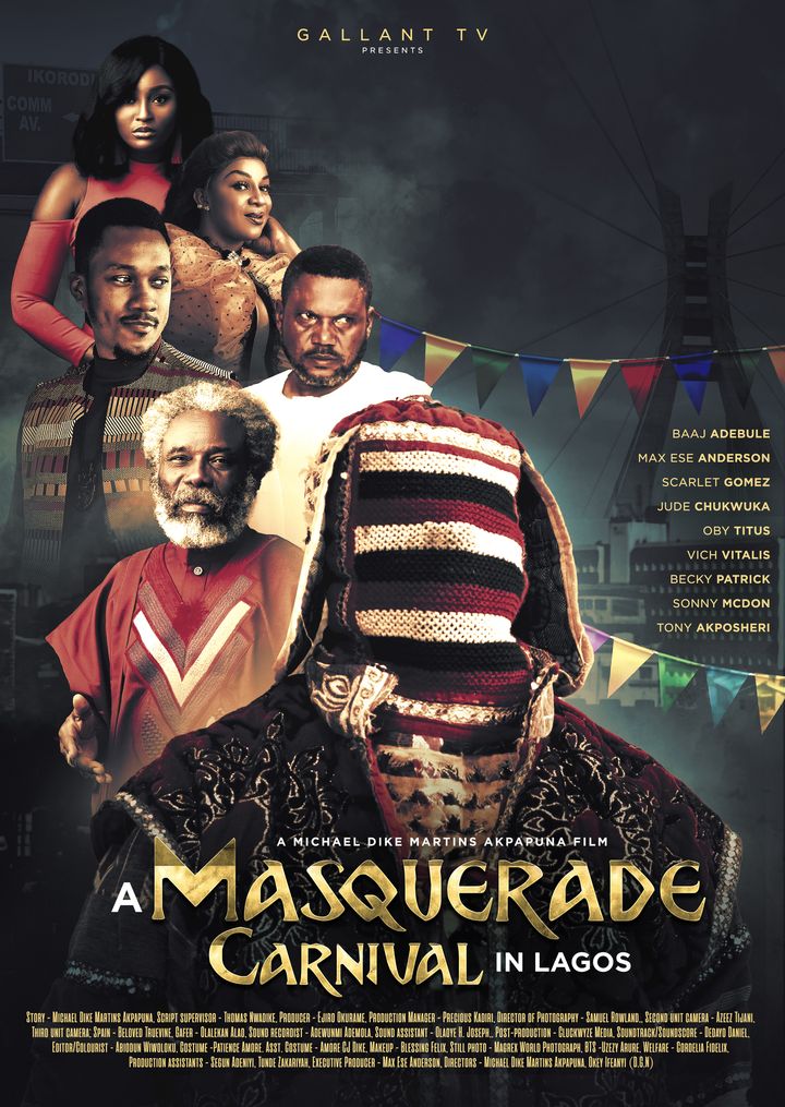 A Masquerade Carnival In Lagos (2022) Poster