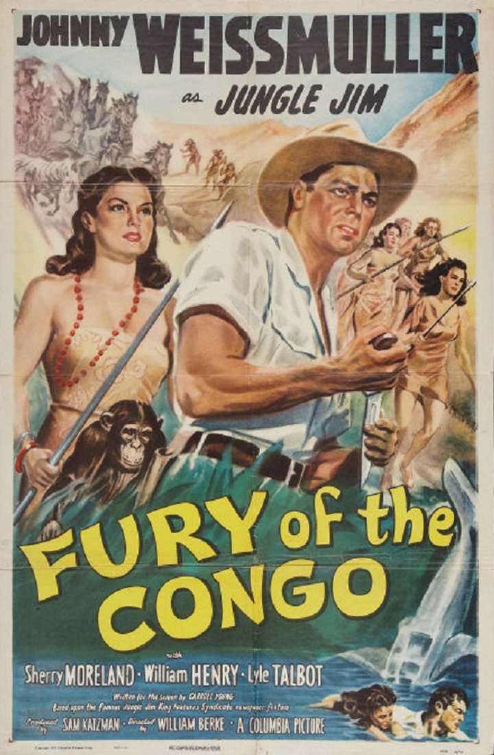 Fury Of The Congo (1951) Poster