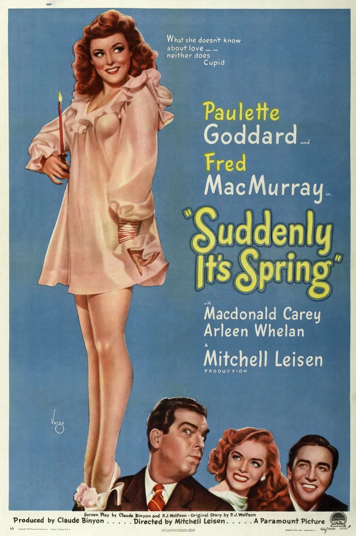 Suddenly It's Spring (1947) Poster