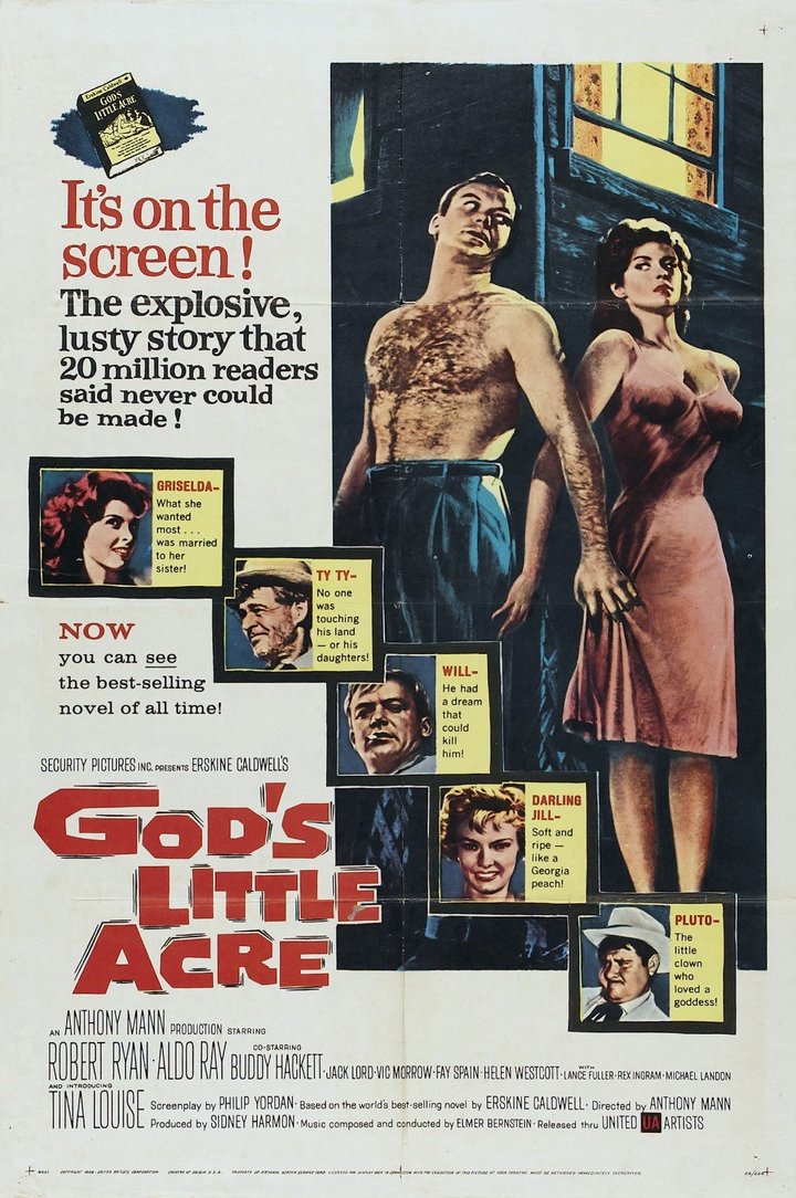 God's Little Acre (1958) Poster