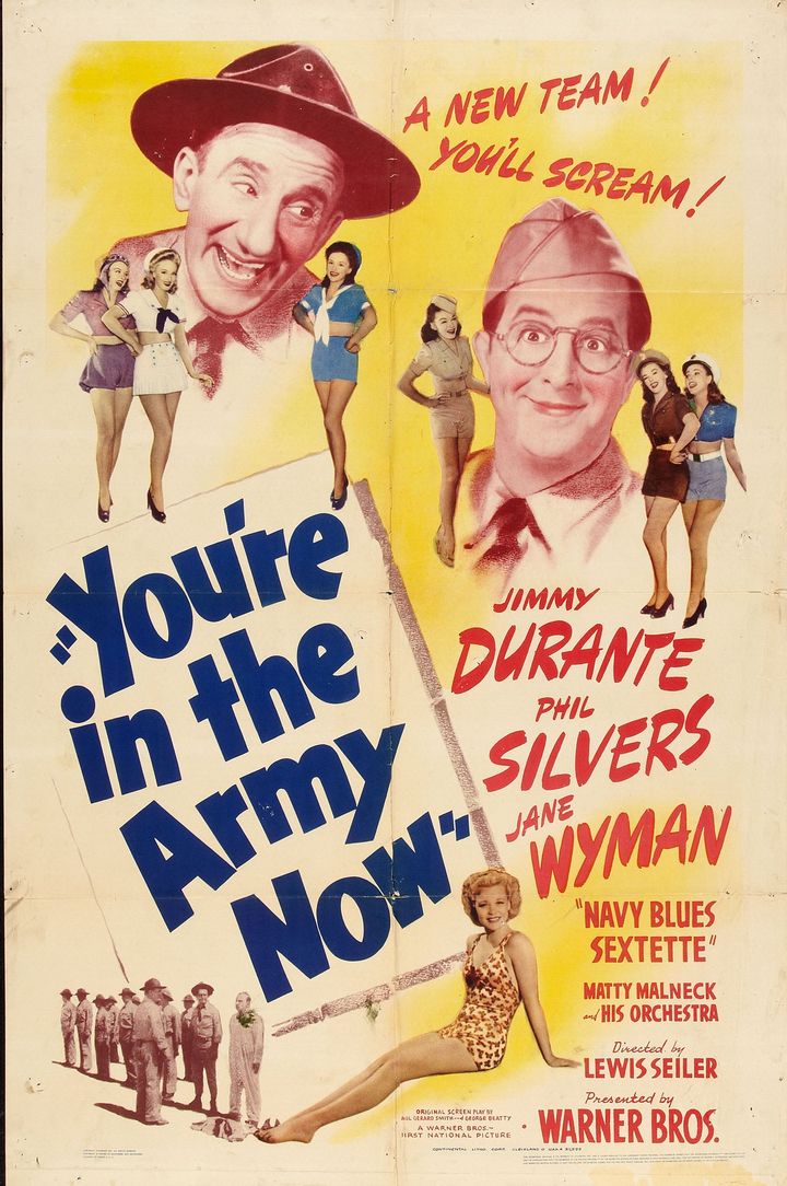 You're In The Army Now (1941) Poster