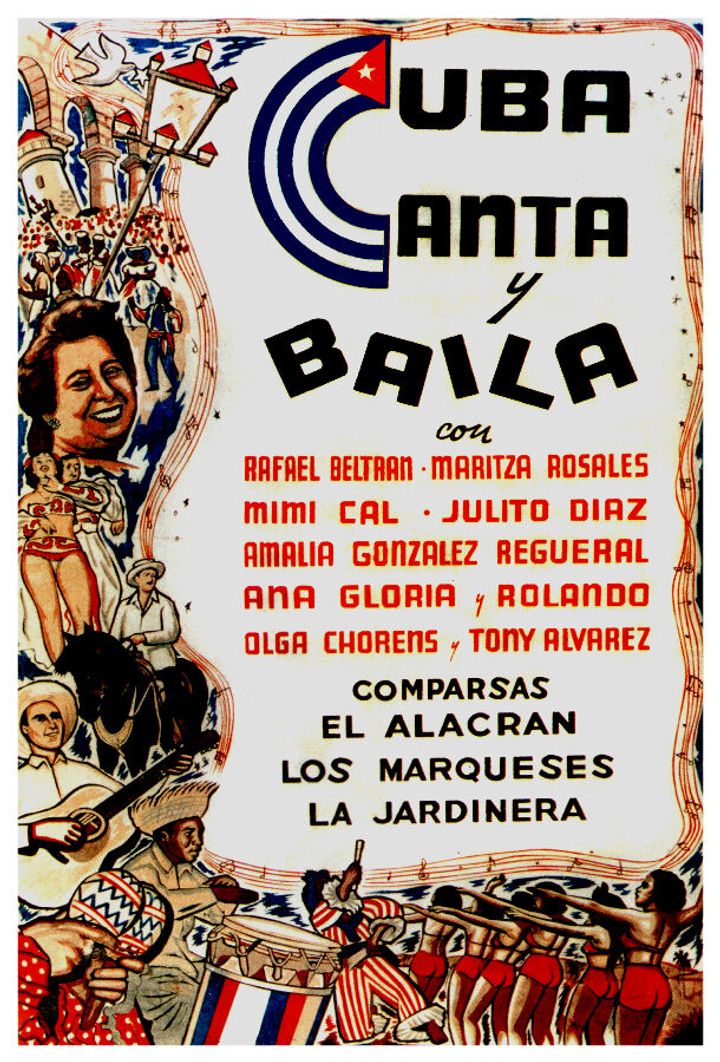 Cuba Canta Y Baila (1951) Poster