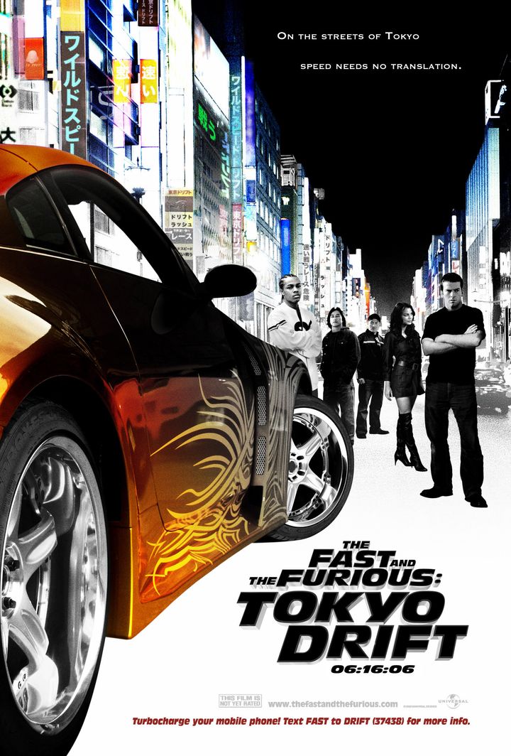 The Fast And The Furious: Tokyo Drift (2006) Poster