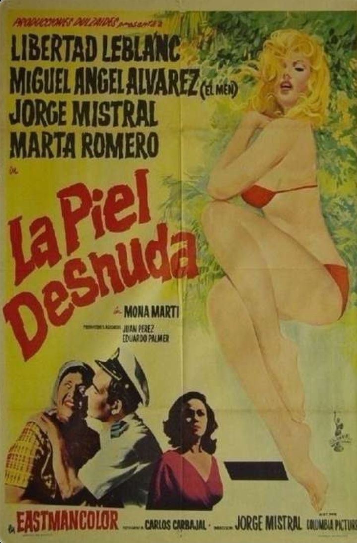 La Piel Desnuda (1966) Poster