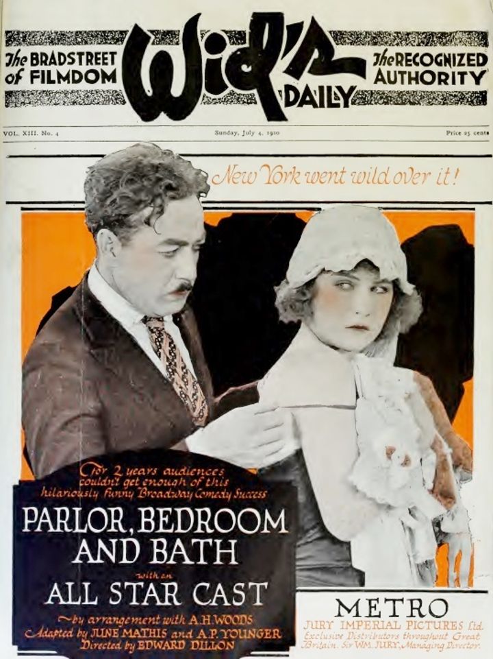 Parlor, Bedroom And Bath (1920) Poster