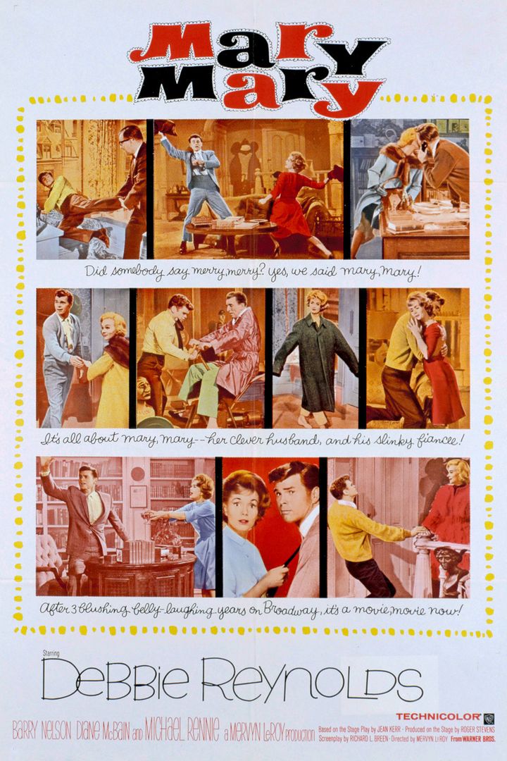 Mary, Mary (1963) Poster