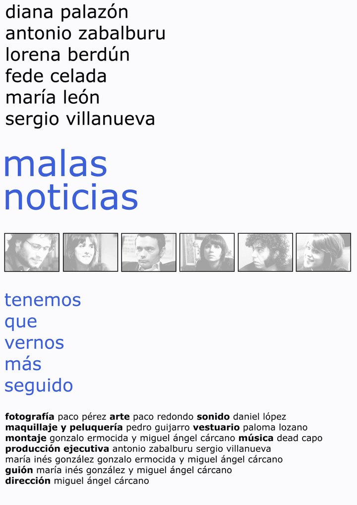 Malas Noticias (2008) Poster