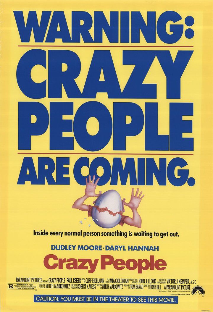 Crazy People (1990) Poster