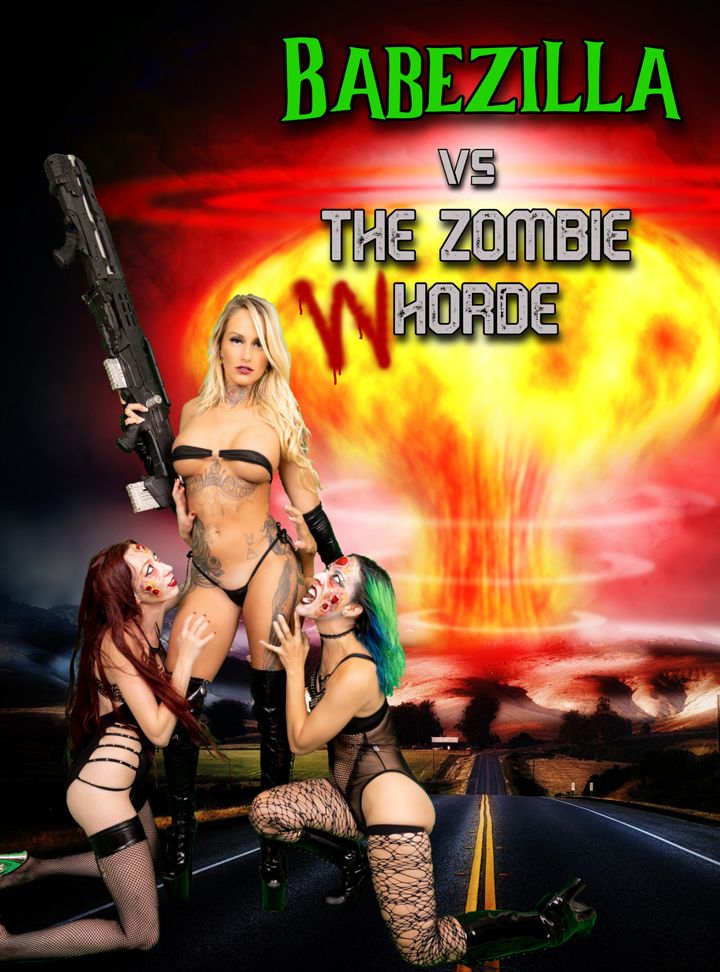 Babezilla Vs The Zombie Whorde (2022) Poster