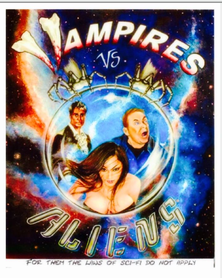 Vampires Vs. Aliens Poster