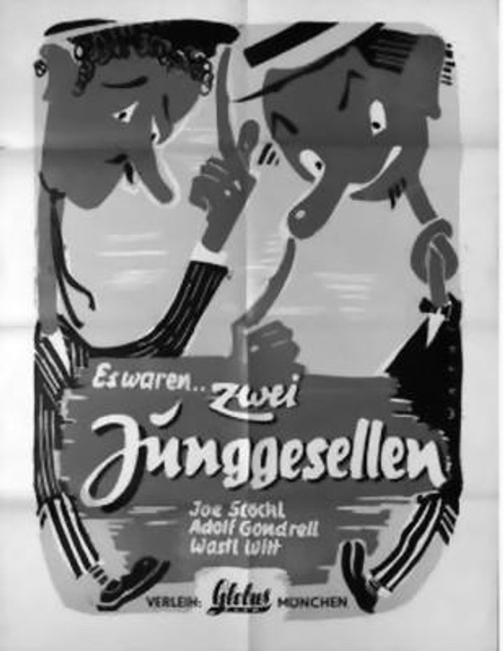 Es Waren Zwei Junggesellen (1936) Poster