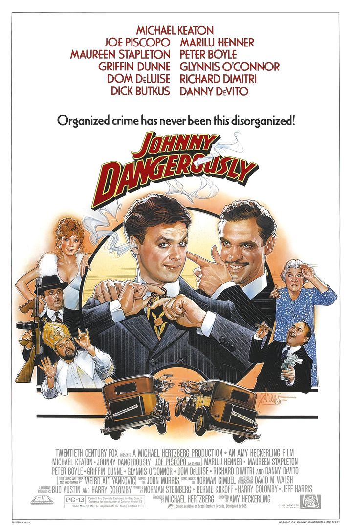 Johnny Dangerously (1984) Poster